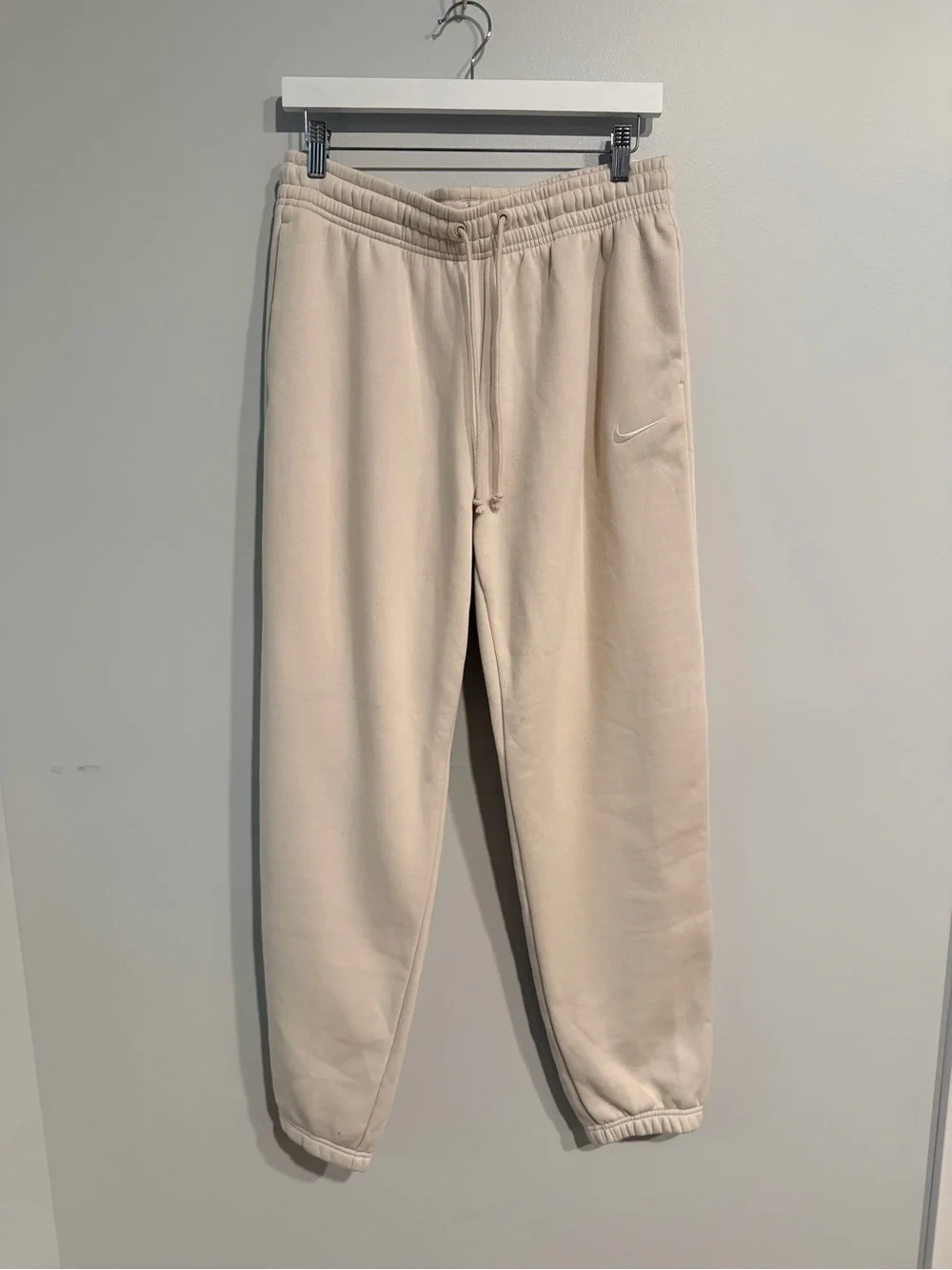 Nike Cream/Tan Fleece Joggers
